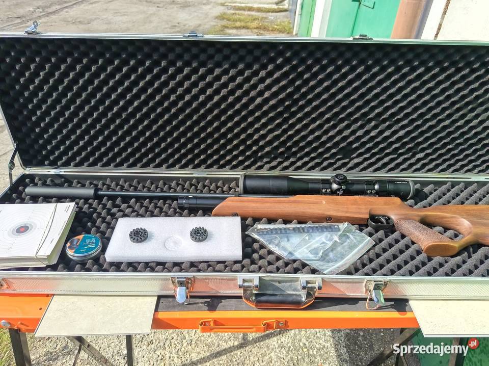 Wiatrówka Hw 100t kaliber 45 długość lufy 600 mm