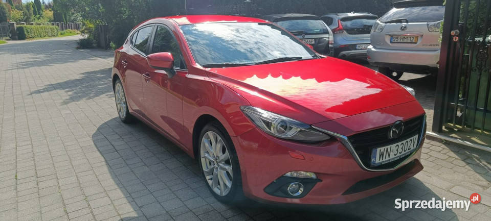 Mazda 3 20 SportsLine podgrzewane fotele Warszawa