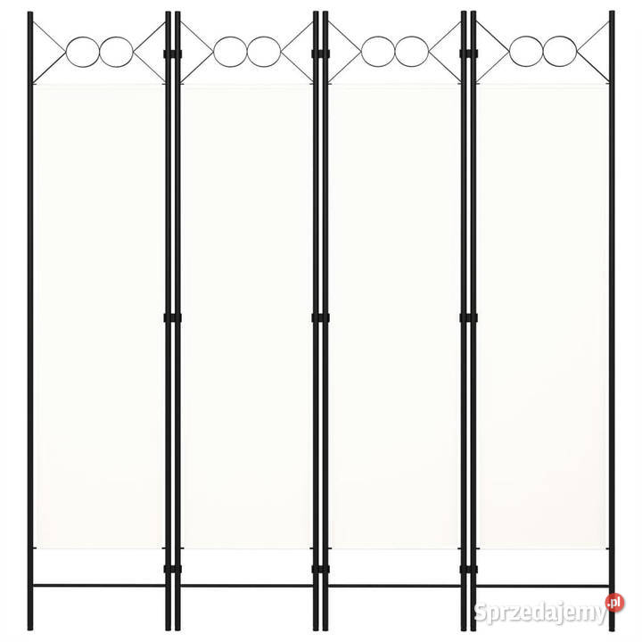 Parawan 4panelowy biały 160 x 180 WM320706 Warszawa