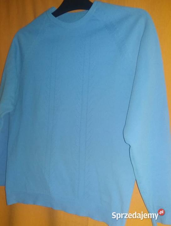 Bluzka z długim rękawem niebieskaBistor Łódź