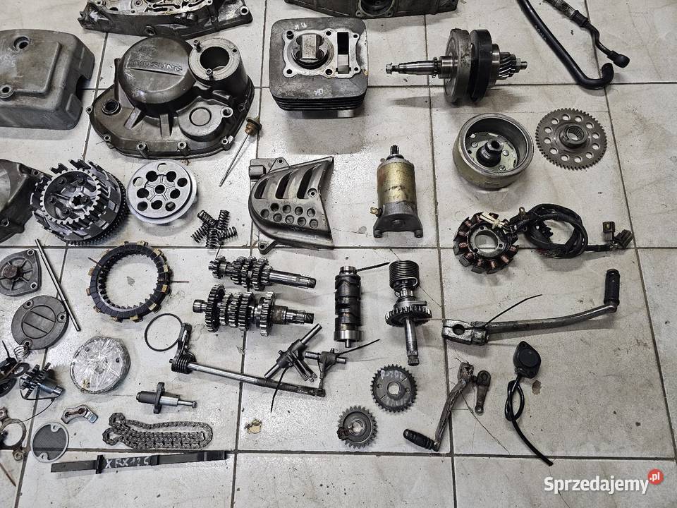 Hyosung XRX 125 silnik części RX 125 kapa Jelenia Góra