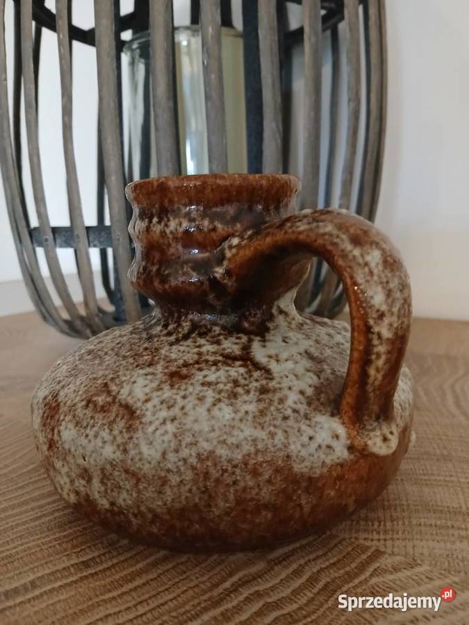 Dzbanek wazon ceramiczny Fat Lava z Niemiec Wiewiórka sprzedam