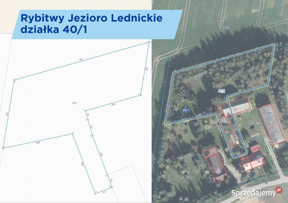 Siedlisko z funkcją usługową Rybitwy 9898m2 sprzedam