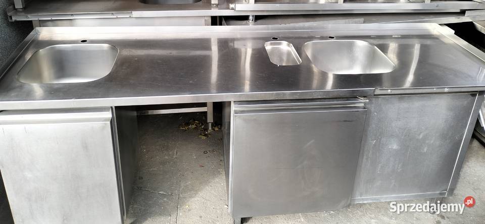 Zlew 2koorowy zabudowany gastronomiczny Słupia Kapitulna sprzedam