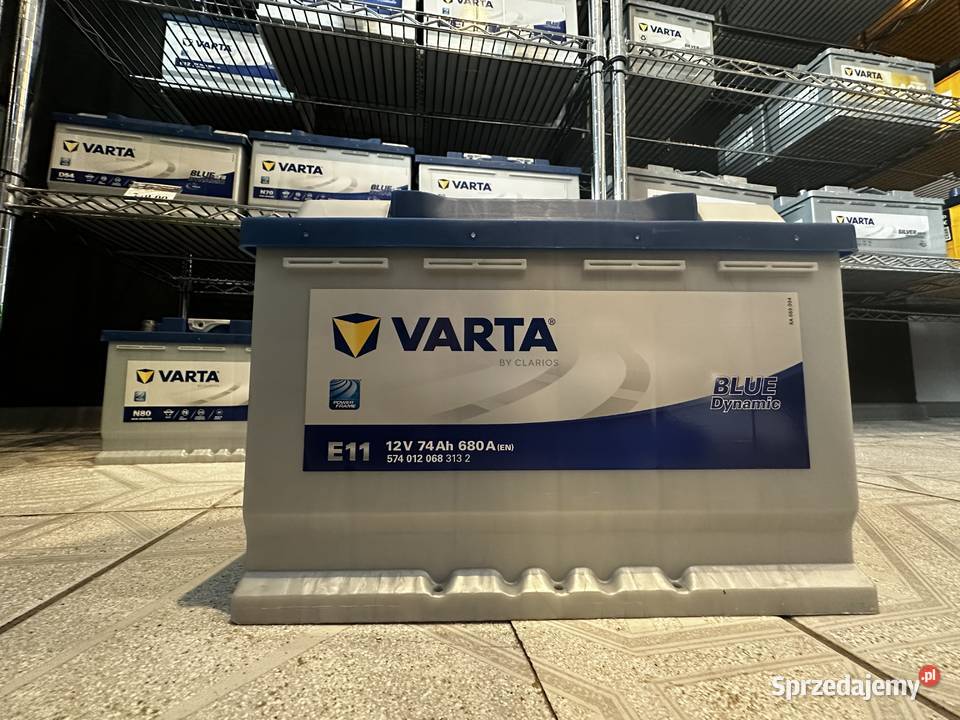Akumulator 74Ah 680A Varta E11 Sieradz sprzedam