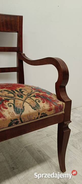 krzesło fotel design art deco do biurka gabinetu Radomsko