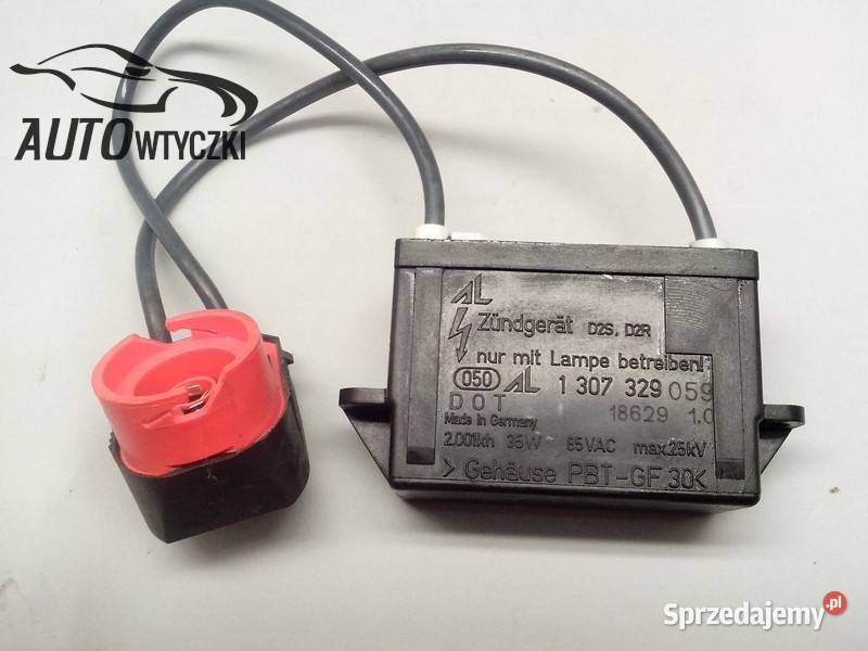 1307329 059 ZAPLONNIK STARTER XENON AUDI A8 D2 Przetwornice Przemęt