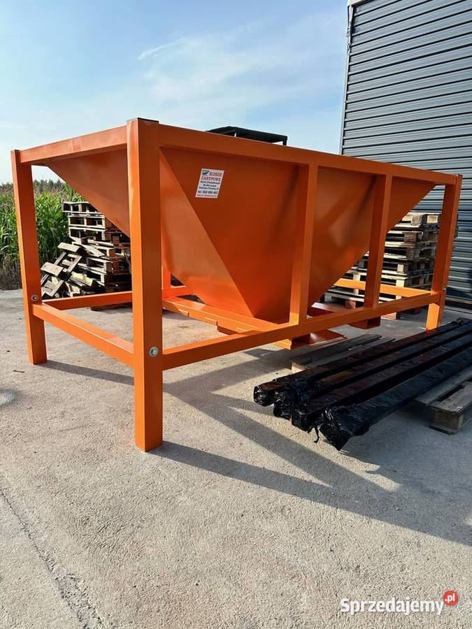 Kosz zasypowy zasobnik 25 m3 Niedrzew Pierwszy