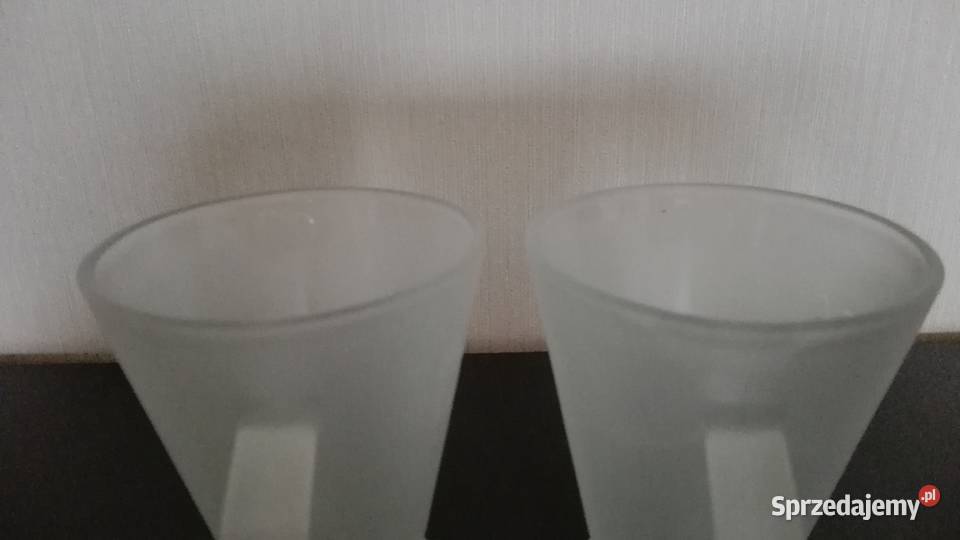 Kubki szklane 2 250ml sprzedam