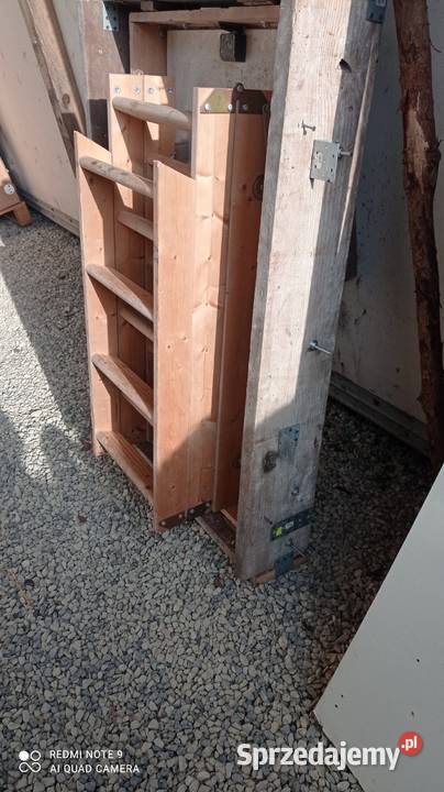 Schody rozkładane do zabudowy Krawce