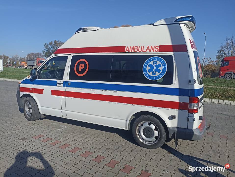 Volkswagen T5 4x4 Karetka komputer pokładowy Samochody osobowe Oświęcim sprzedam