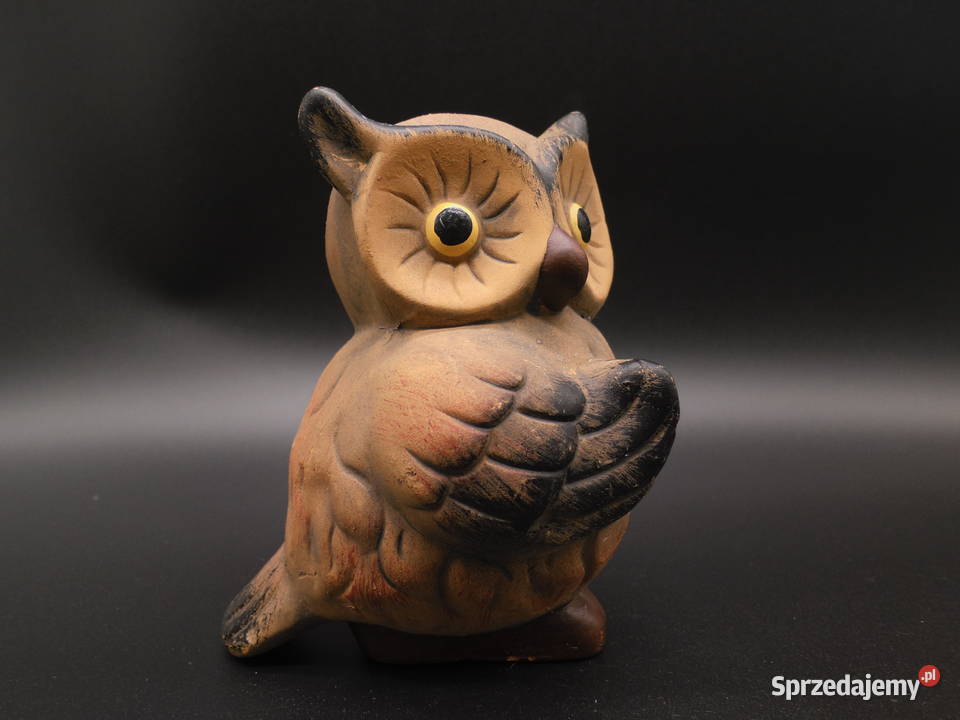 Ceramiczna figurka sowa Raszków sprzedam