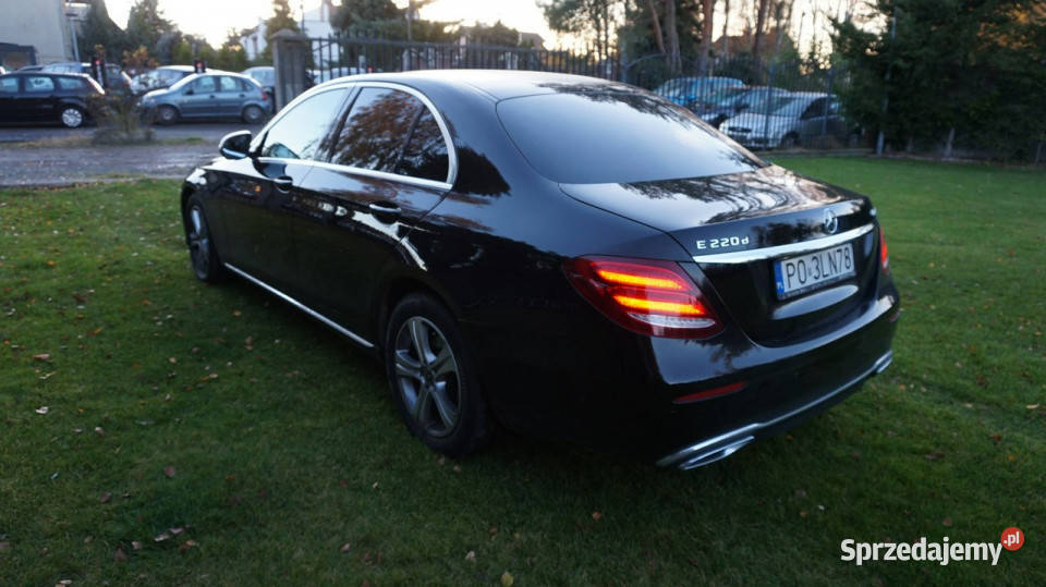 Mercedes E 220 Polski salon Automat Gwarancja Zielona Góra