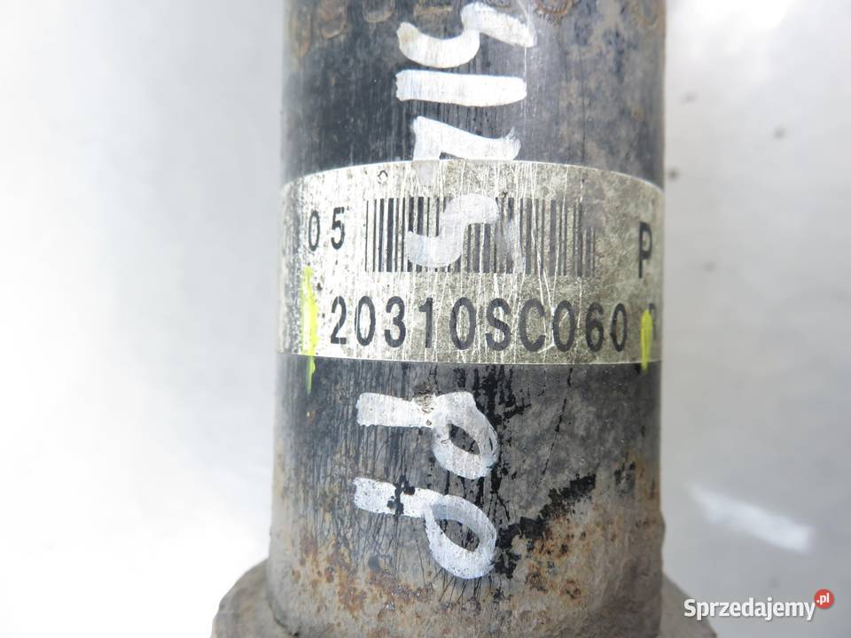 MCPERSON PRAWY PRZEDNI SUBARU FORESTER III 20 D