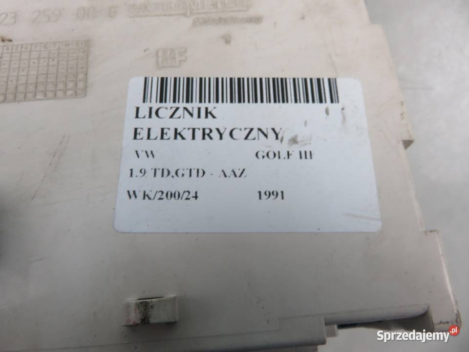 LICZNIK VW GOLF III 19 TD 6N0919910C