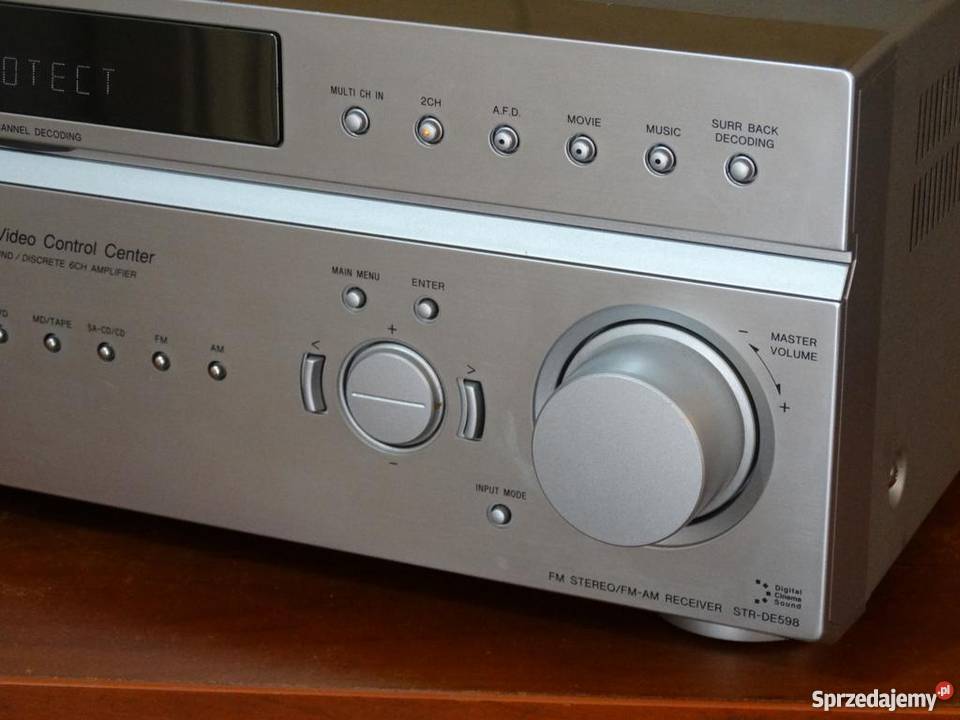 Amplituner Sony STRDE 598 wejścia cyfroweWYSYŁKA Jasło sprzedam