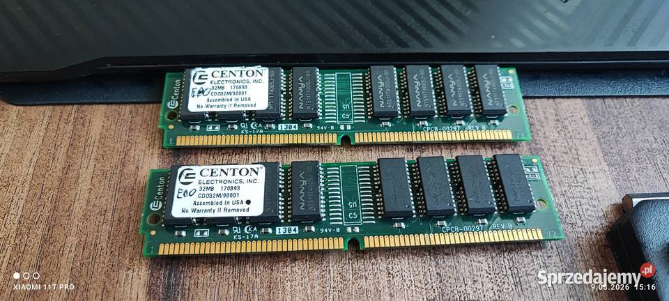 Pamięci 64MB EDO SIMM SIMM Chełmża