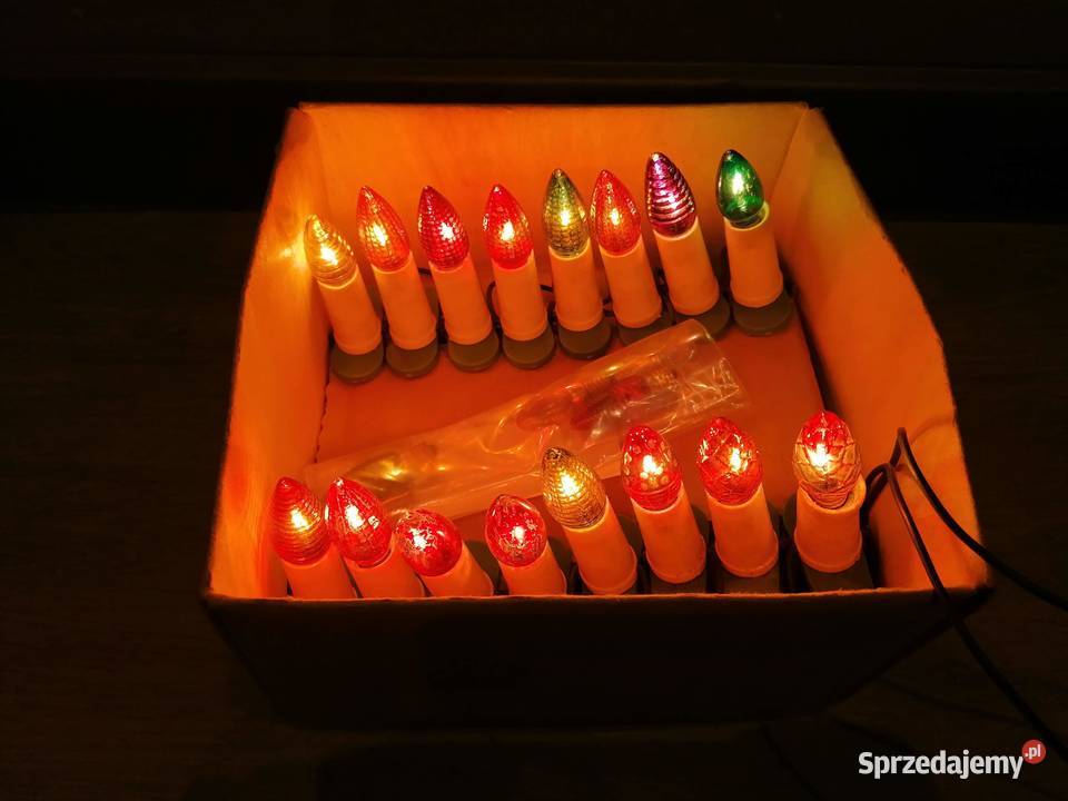 Lamki Choinkowe z czasów PRL Vintage łódzkie Zgierz