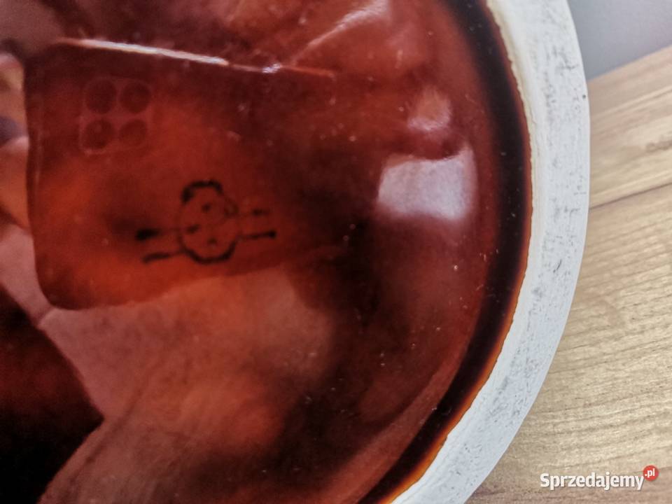 Stary duży wielki wazon porcelit Pruszków design Siemianowice Śląskie