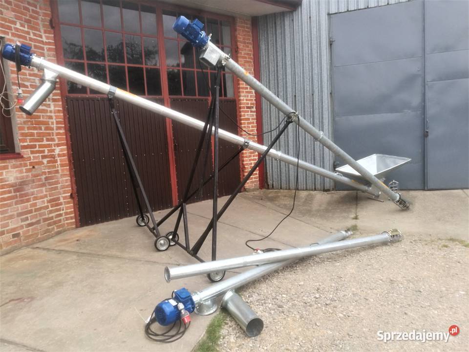 Podajnik do zboża FI 125mm 6m czerpiący żmijka łódzkie Przedbórz