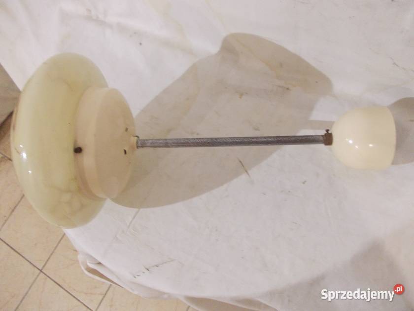 Stara wisząca lampa PRL vintage Lampy wiszące