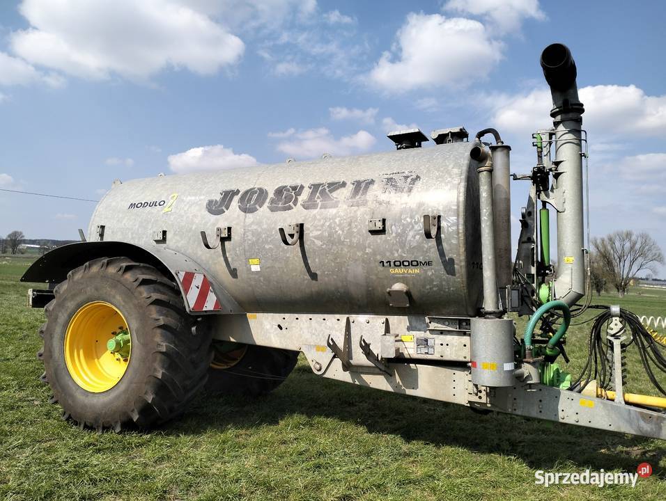 Beczkowóz wóz asenizacyjny JOSKIN Modulo 11000L sprzedam