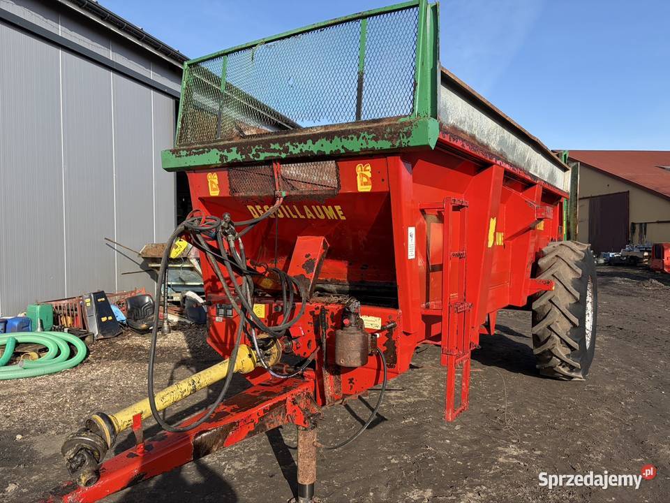 Rozrzutnik obornika 8 t Deguillaume HV Myszyniec