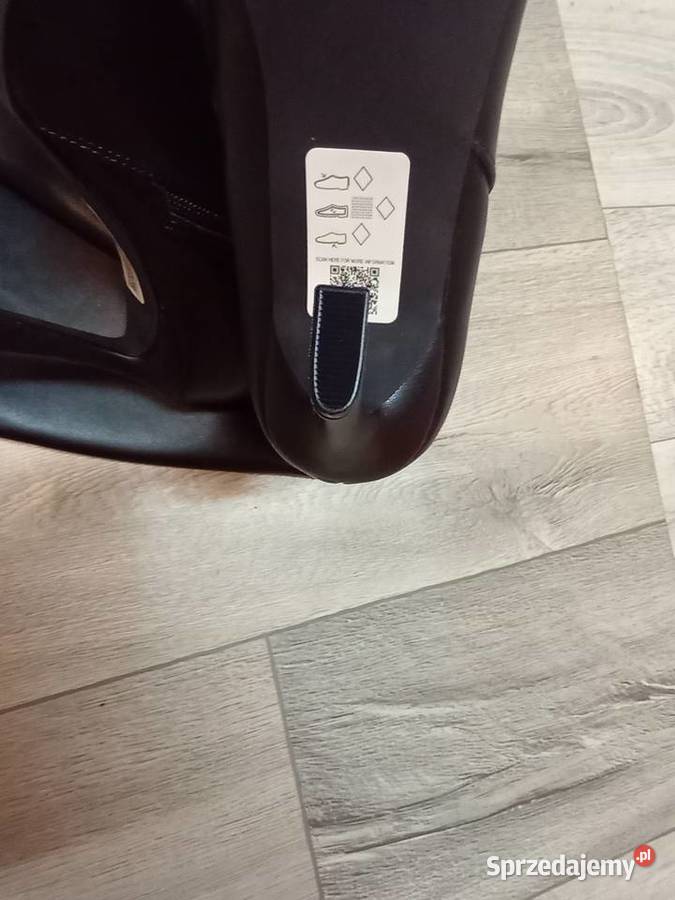 43 ASOS Design Czarne Kozaki szpilki wieczorowe