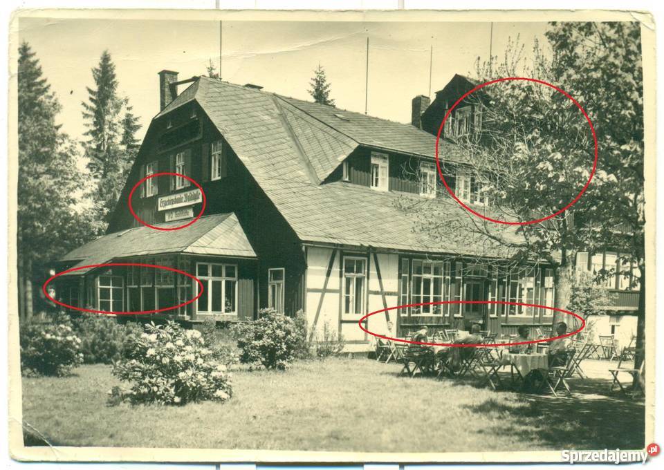 Erzgebirgsbaude HO Gaststtte Waldidylle Pocztówki i karty telefoniczne Ostrów Wielkopolski