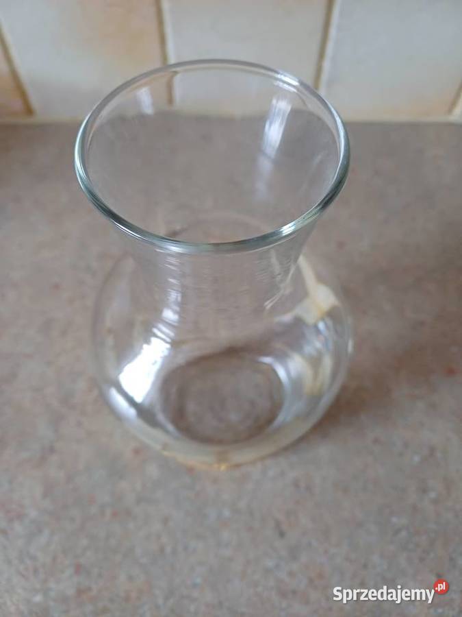 vintage szklane wazony