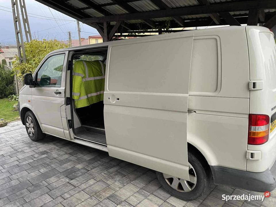 Volkswagen Transporter T5 Long biały podkarpackie Dąbrowa