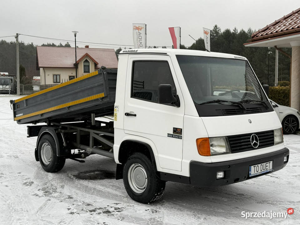 Mercedes MB 100 d 30 88 Wywrotka Kiper 1100 ład Widełki