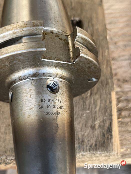 Uchwyt Oprawka WNT SK40 12x80 z wiertłem
