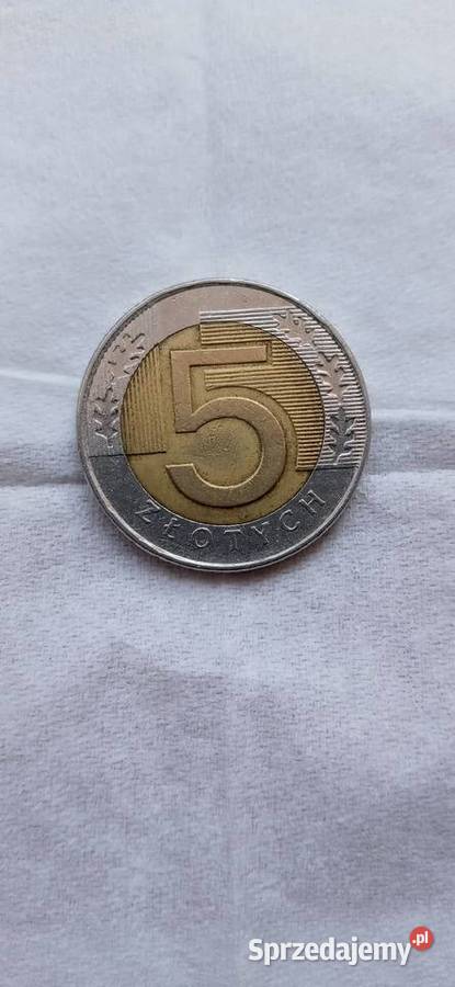 Moneta 5zl96 r Skoczów