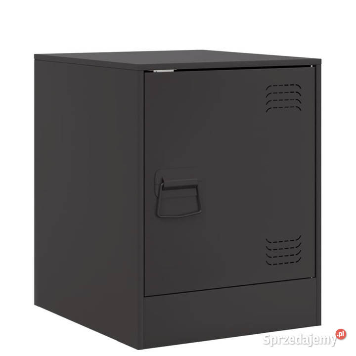 Szafka nocna czarna 345x39x44 stal WM841607 Warszawa