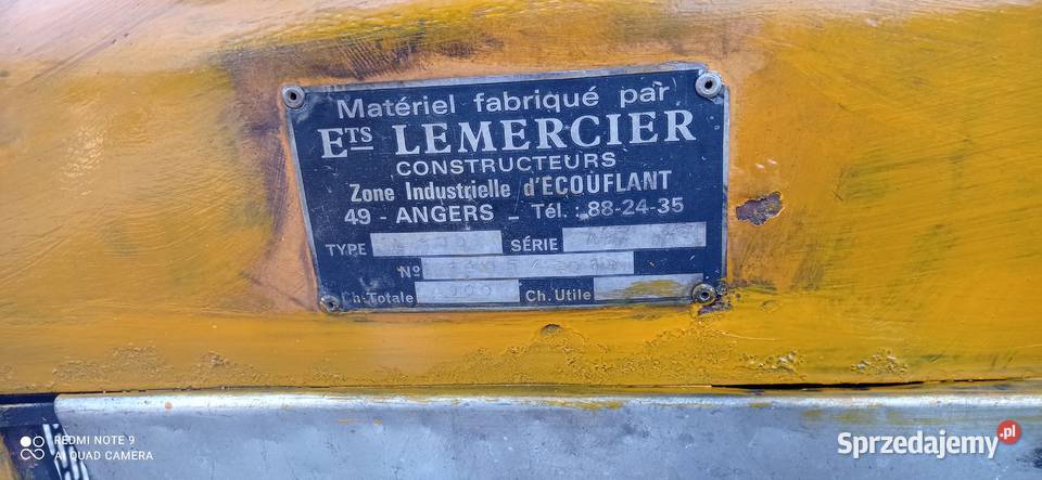 Ładowarka silnik Deutz masa 4t działająca Rok produkcji 1980 Rusko