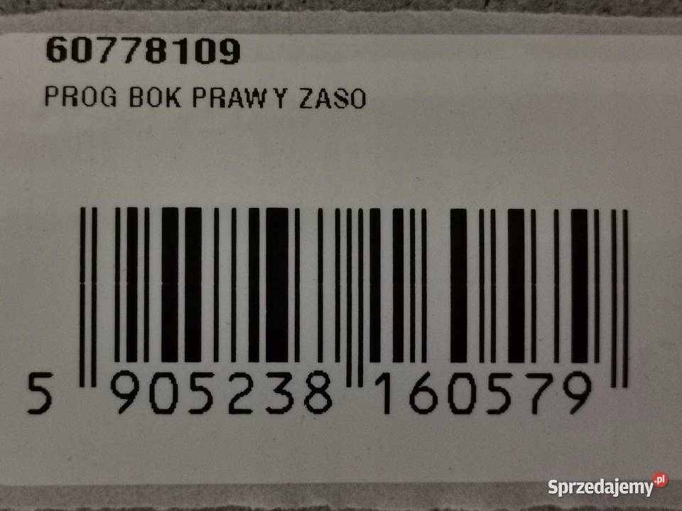 PRÓG POSZYCIE BOK PRAWY FIAT LANCIA ALFA ROMEO lubelskie