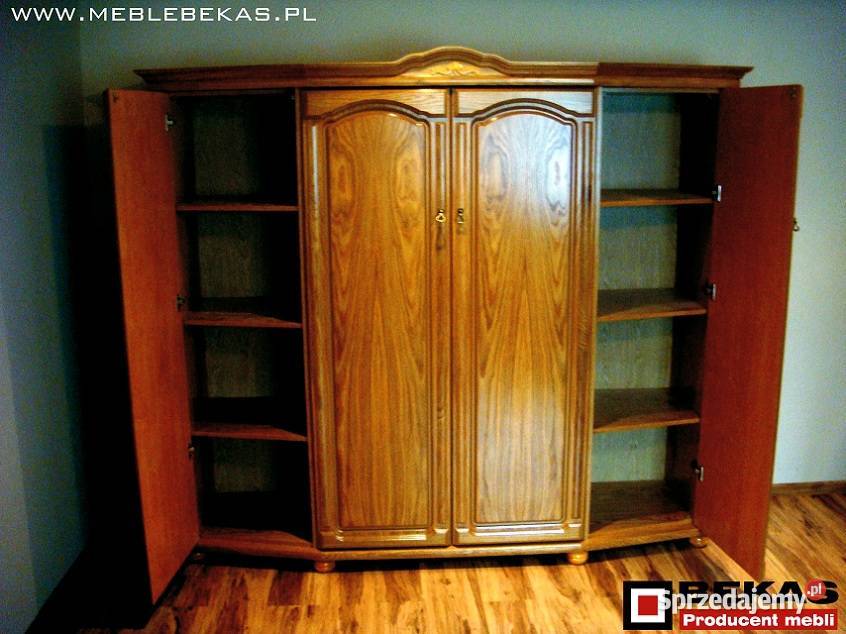 Nowa Szafa 210 Dąb Rustikal Orzech Sypialnia 50cm Szczecin sprzedam