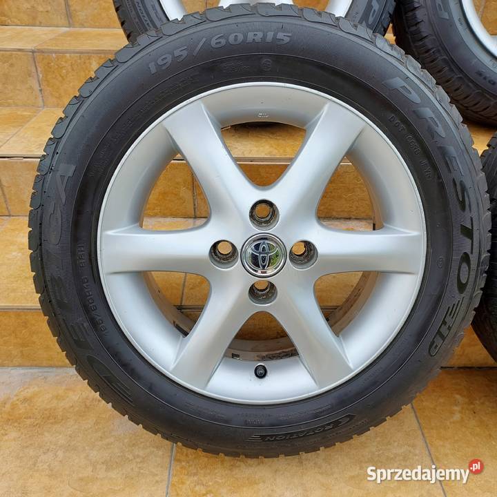 Oryginalne Alufelgi TOYOTA 15 4x100 Suzuki Przemyśl