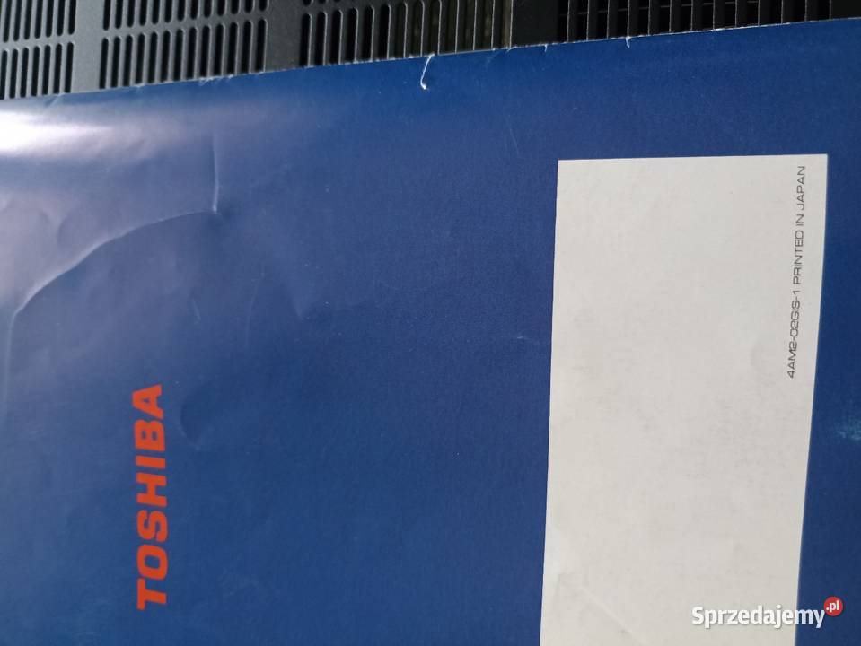 Prospekt Japońskiej marki Toshiba z 85 Oświęcim