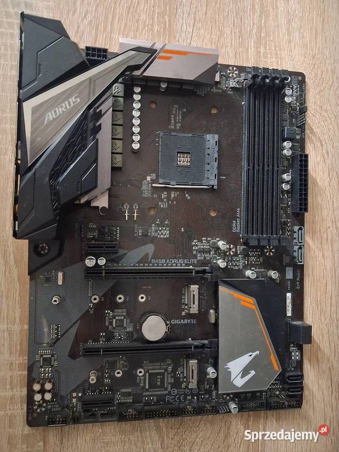 GIGABYTE B450 AORUS ELITE V28gb ram śląskie Dąbrowa Górnicza