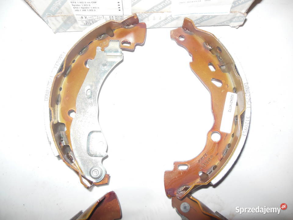 SZCZĘSKI HAMULCOWE SPIDER 145 Citroen 4241L7 Szczęki hamulcowe Kozy