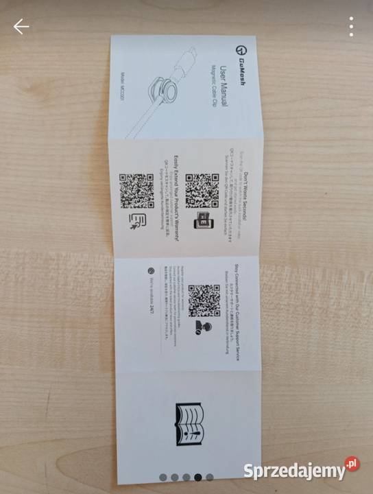 Magnetyczne uchwyty do kabli GuMosh organizer Pozostałe Ligota Bialska