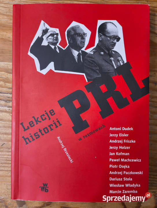 Lekcje historii PRL Andrzej Brzeziecki w Sosnowiec