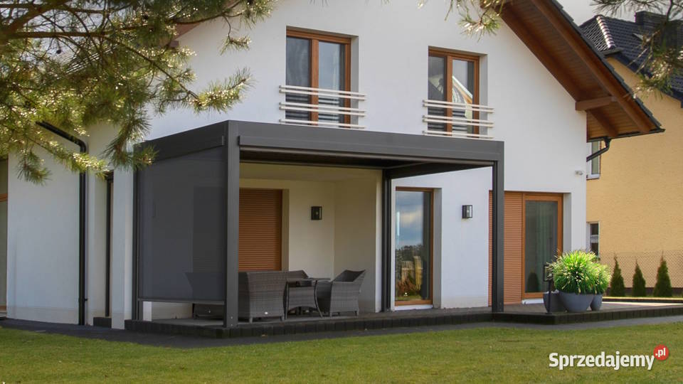 Pergola z dachem lamelowym Szczecin