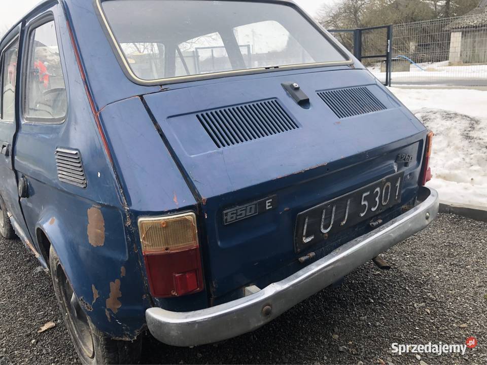 Fiat 126 Maluch 1977 600cc Jabłonna Druga