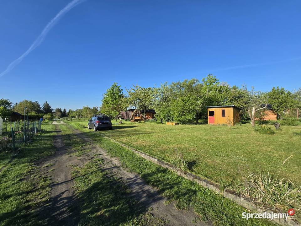 Ogródek działkowy ROD Energetyk Brochów dolnośląskie Wrocław