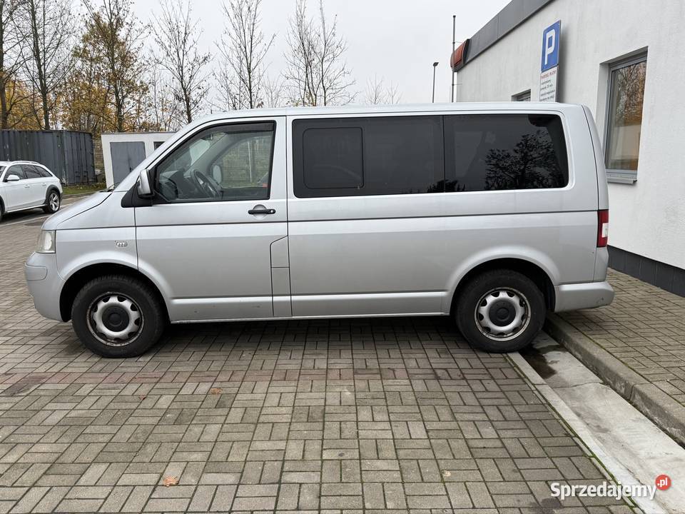 VW T5 Caravelle 25TDi 174 Klimatyzacja Webasto 174KM zachodniopomorskie Międzywodzie