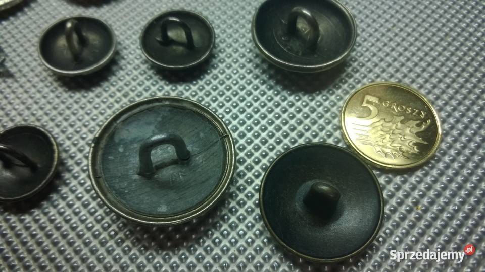 guziki zestaw 11 sztuk