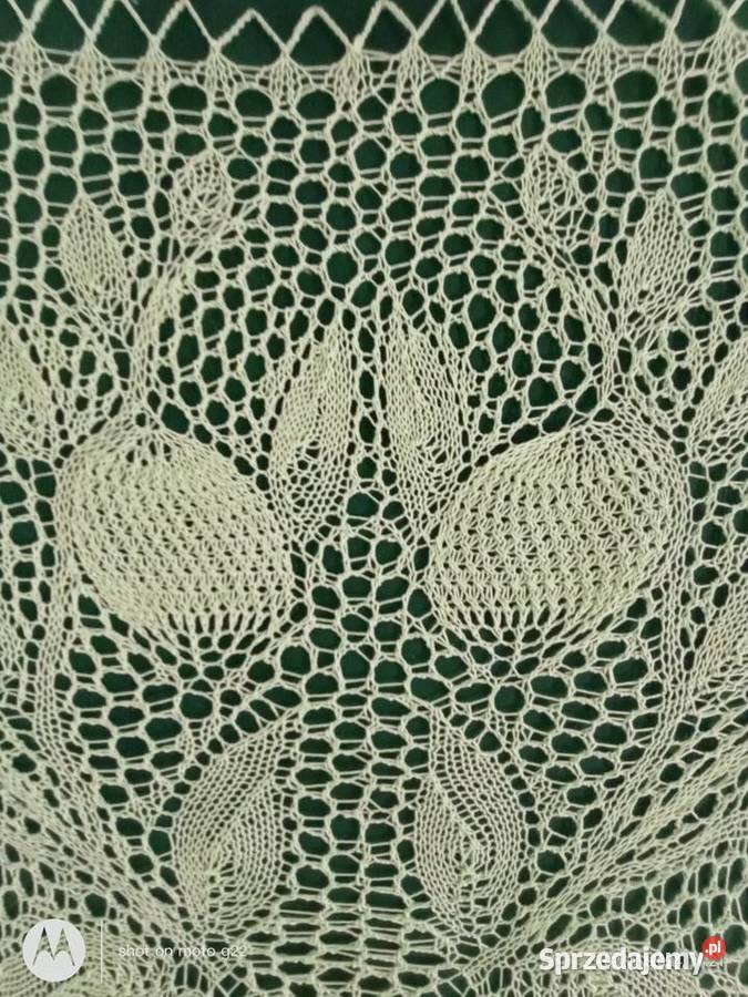 Serwetkę wydziergałam na drutach sprzedam